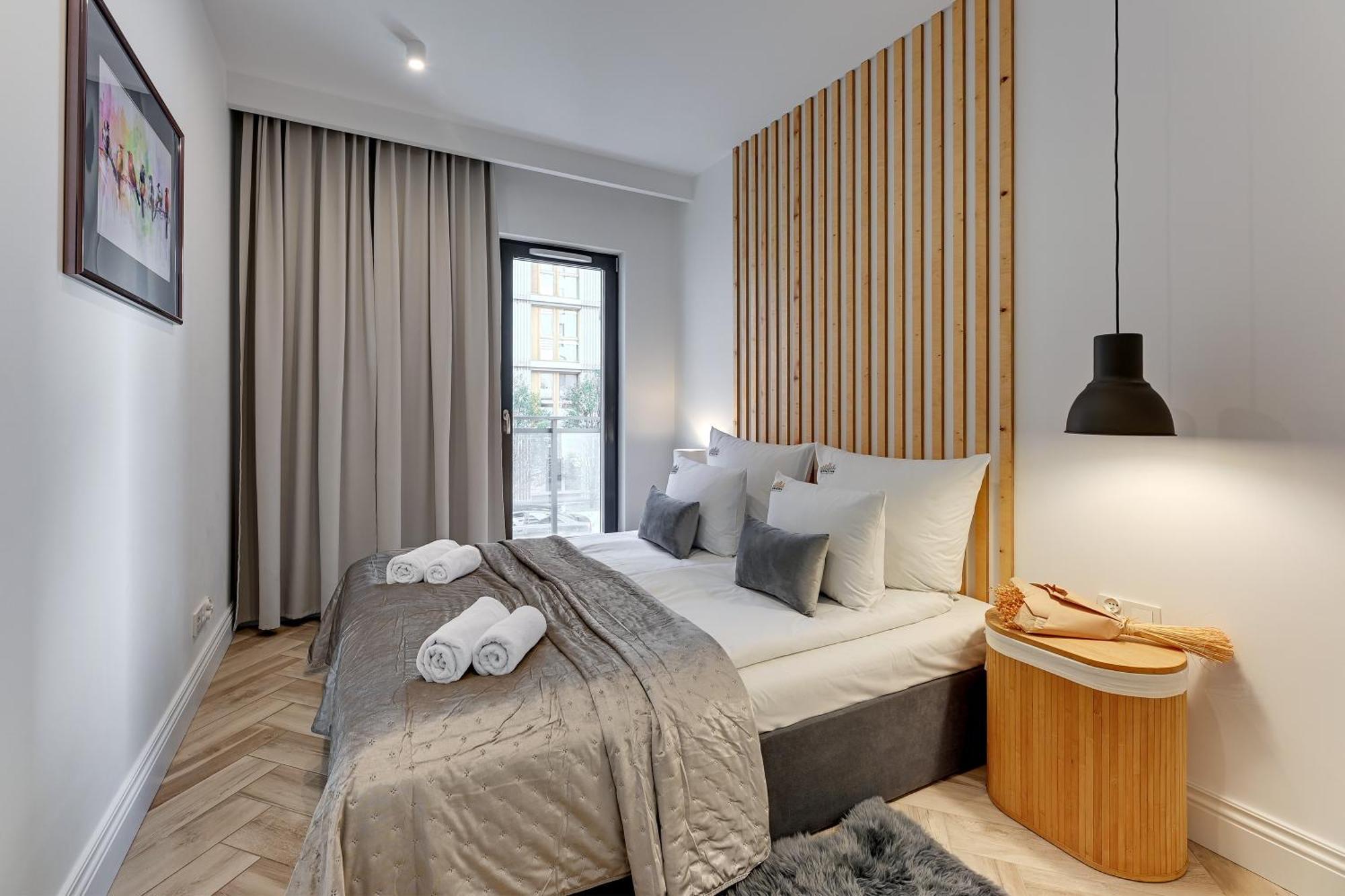 Aura III Apartments & Free Parking By Downtown Apartments Гданьск Номер фото